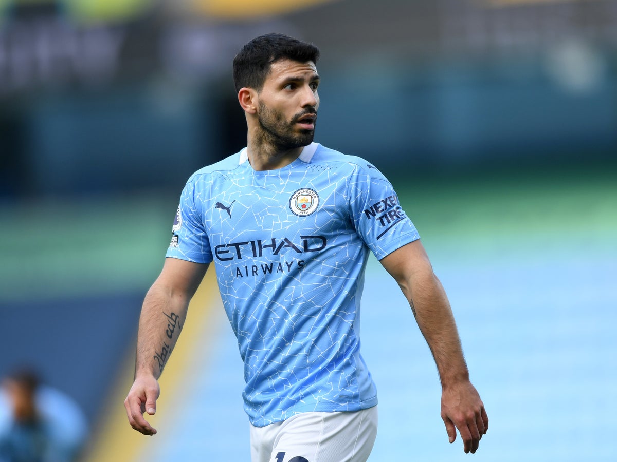 Sergio Aguero Man City Star Likened To Lionel Messi And Diego Maradona By Pep Guardiola The Independent