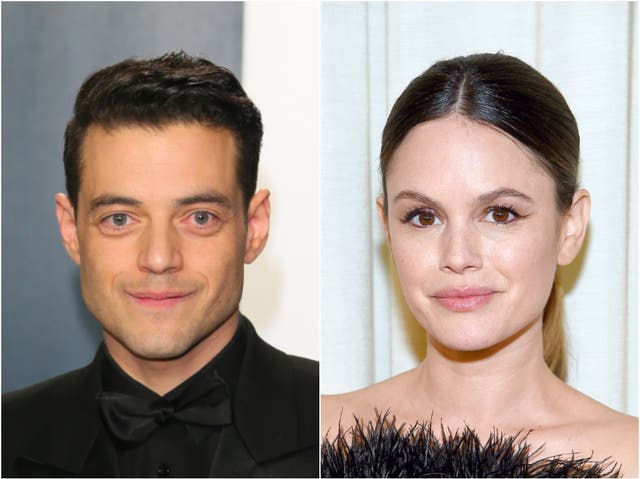 Rami Malek and Rachel Bilson