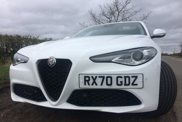 <p>Sing my heart: if you’ve got the money, the Giulia can make your life complete</p>