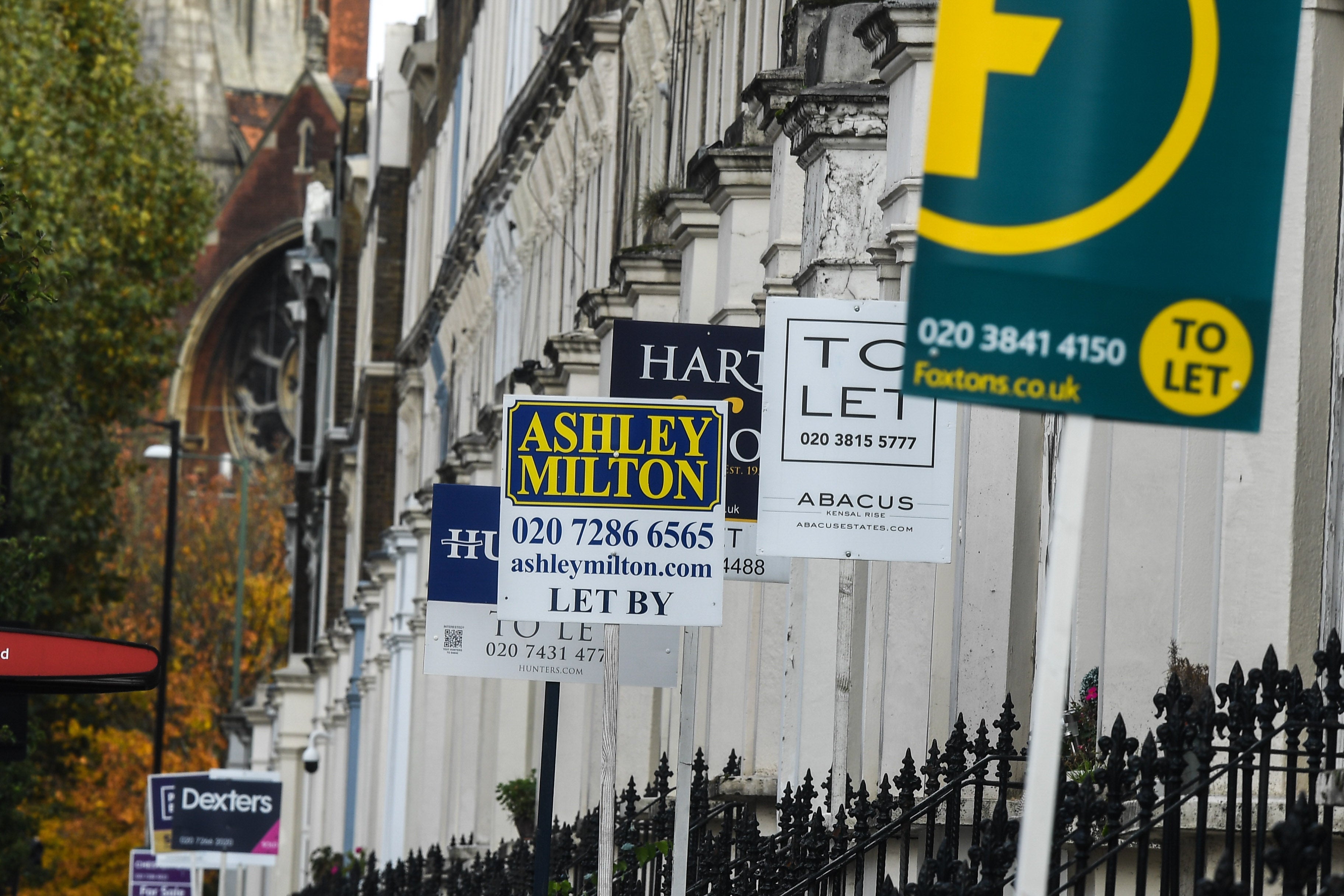 Rents rose 3 per cent year-on-year outside the capital