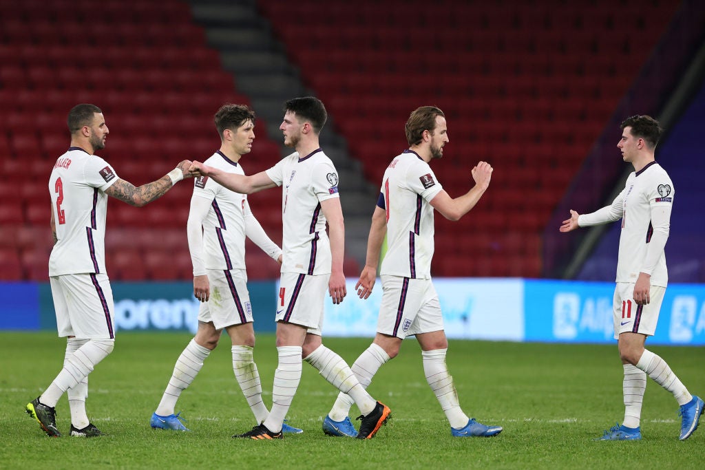 England players have not made a pre-match protest similar to that of their German counterparts