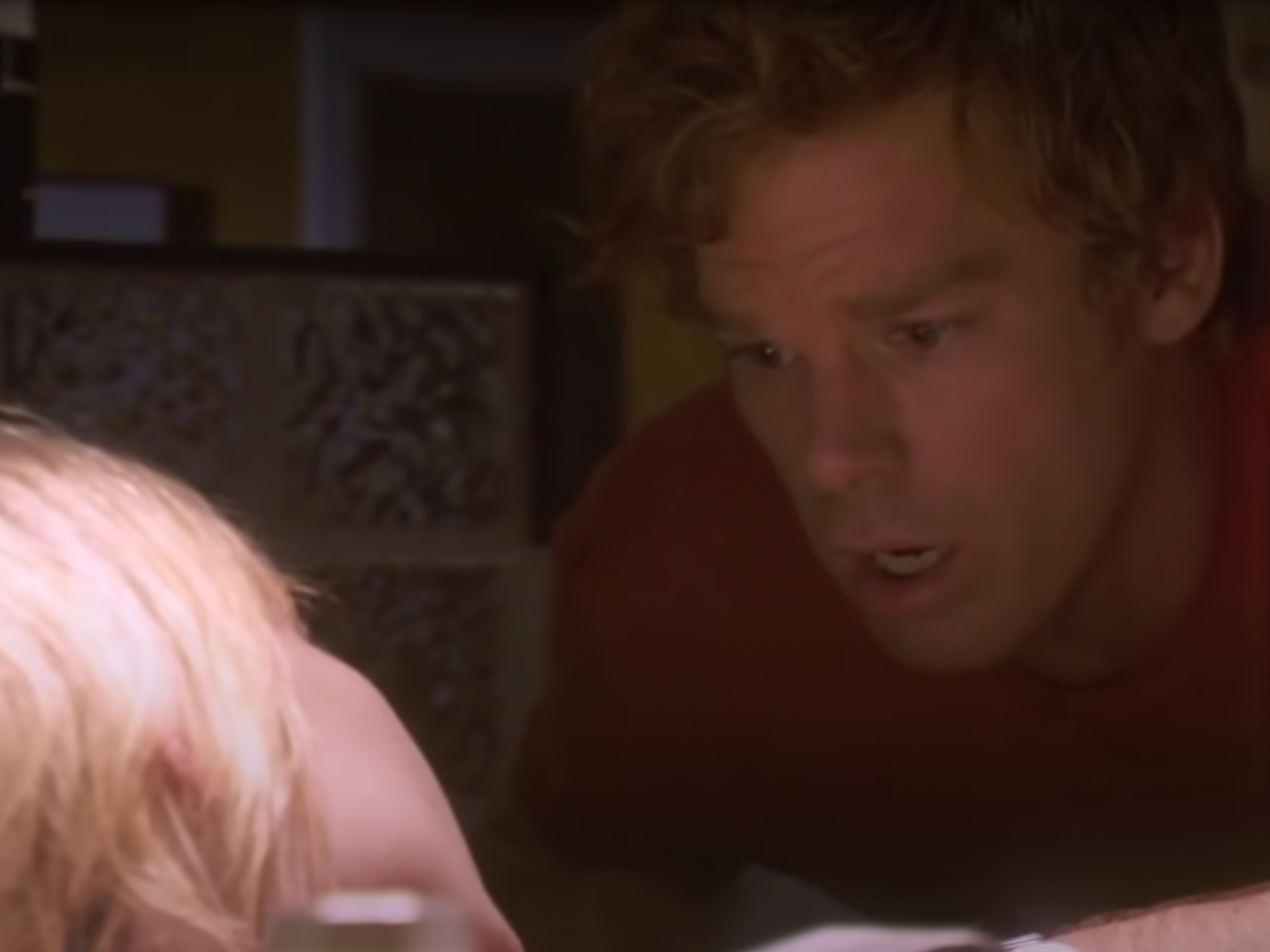 Dexter comes home to find his wife Rita dead in the bathtub