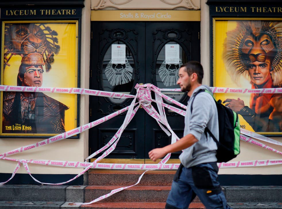 Theatres first closed their doors in March 2020