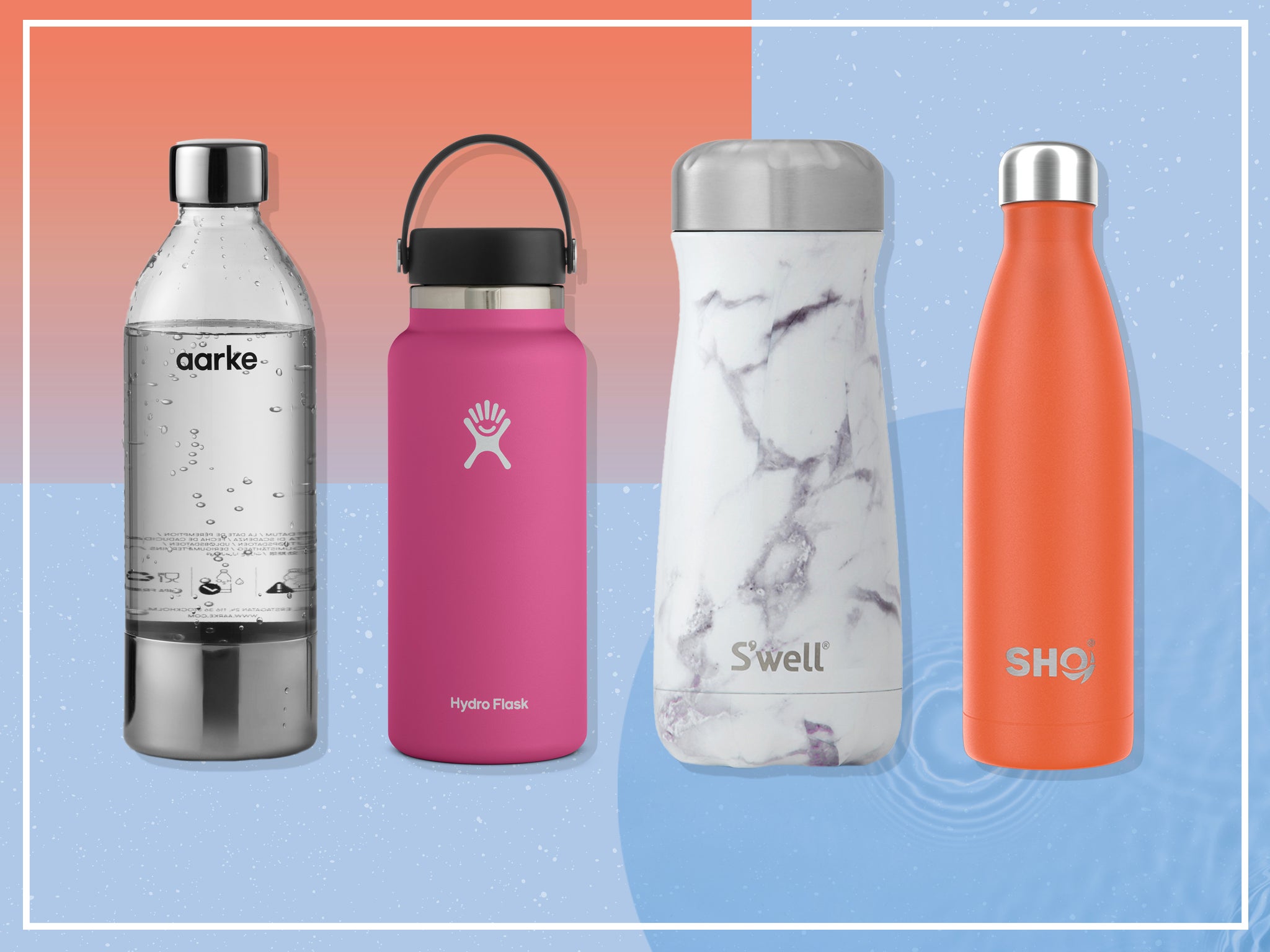 Reusable Water Bottle Stainless Steel Drink Insulated Flask Thermal Sport Gift 