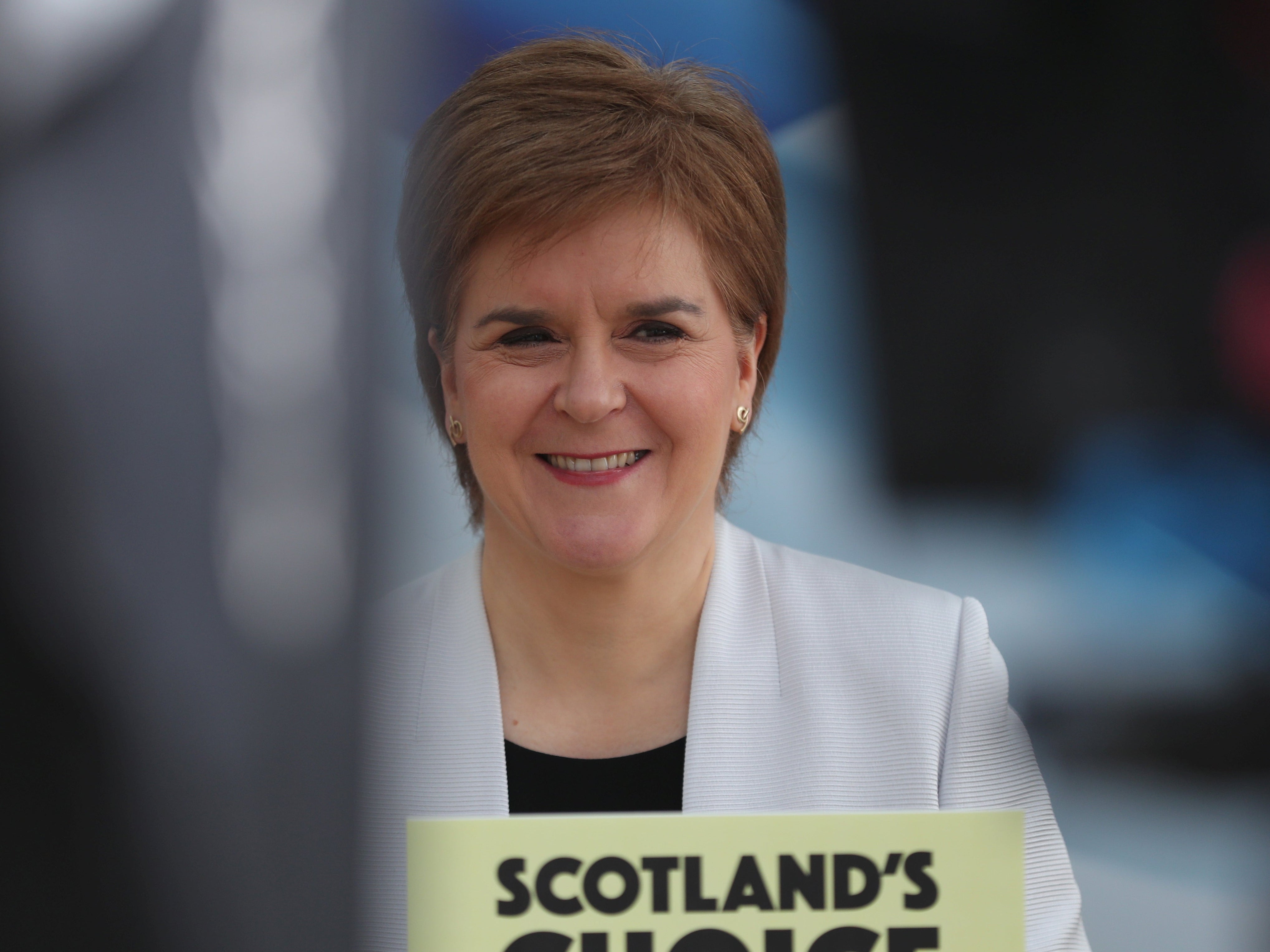 SNP leader said she would be ‘experienced hand at the wheel’ as Scotland recovers from Covid-19