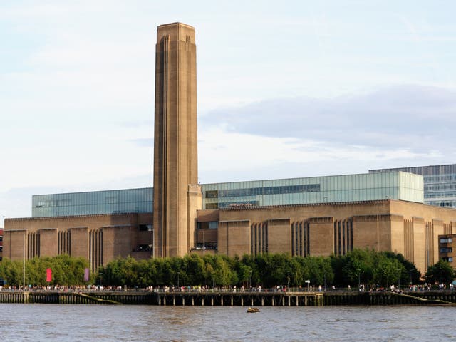 Washed up: the UK’s leading attraction in 2020 was Tate Modern on the south bank of the Thames in London