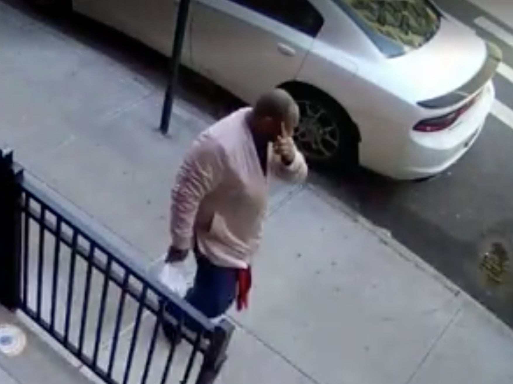 <p>The man arrested in the attack of a 65-year-old Asian-American woman on Monday 29 March</p>