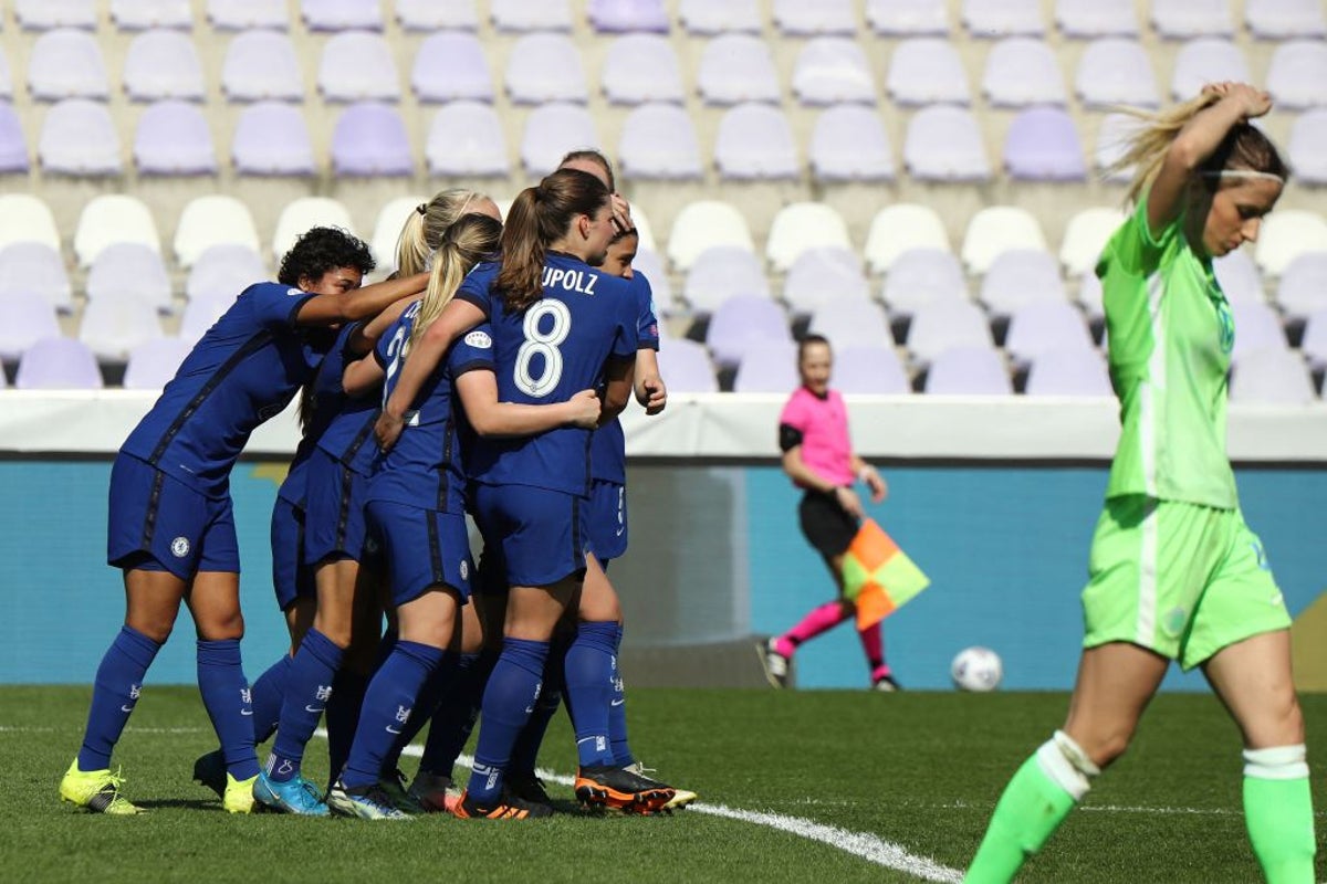 Chelsea into Women’s Champions League semi-finals after resounding win over Wolfsburg