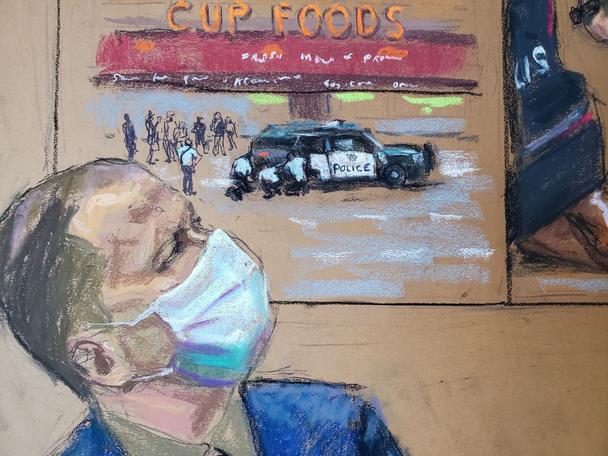 Derek Chauvin told bosses George Floyd was &lsquo;going crazy&rsquo; in force review after arrest