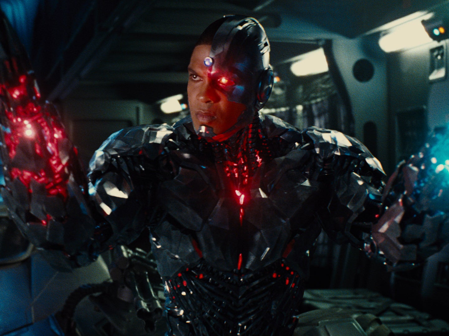 Proving his metal: Ray Fisher as Cyborg in ‘Zack Snyder’s Justice League’