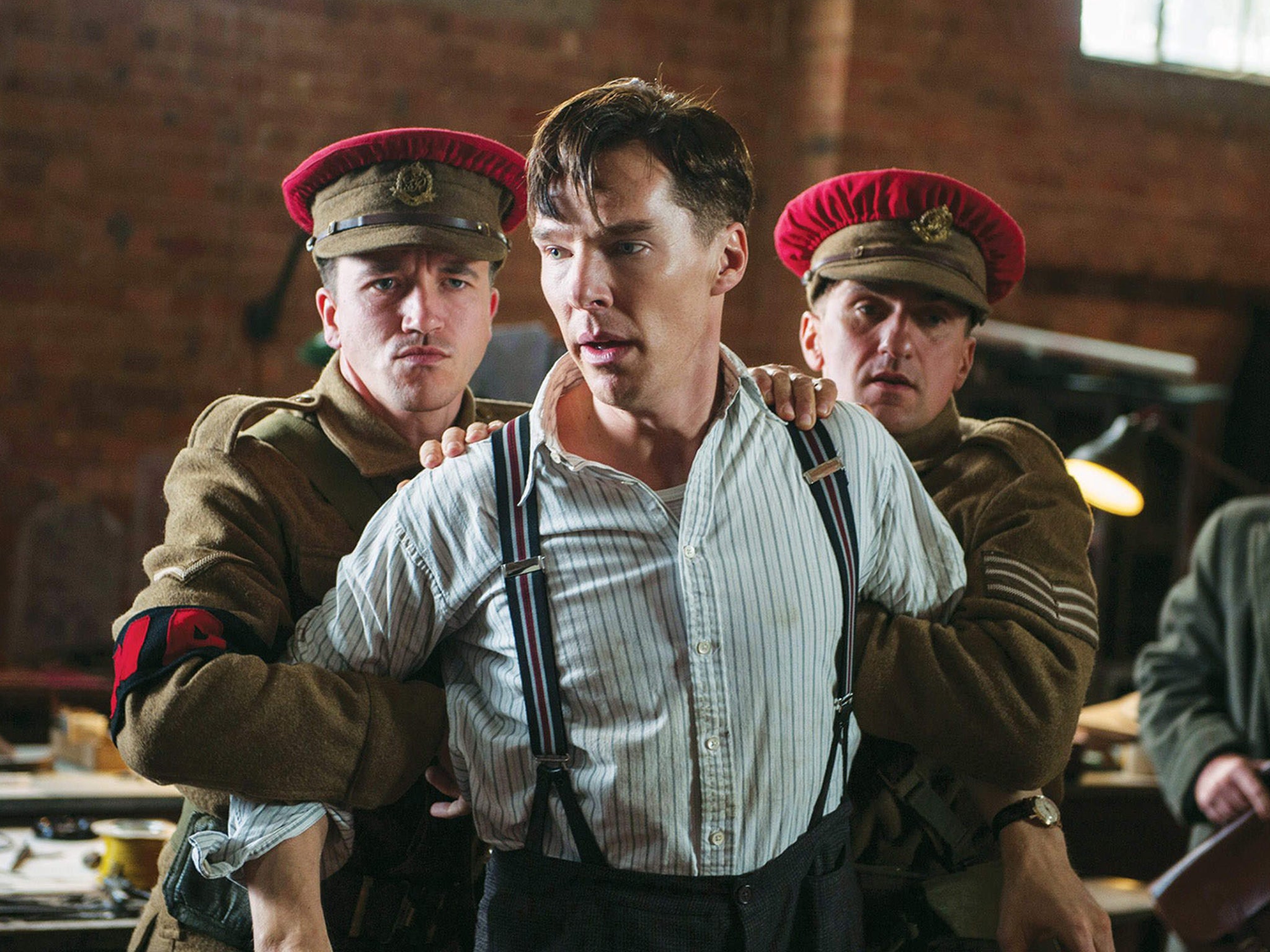 Cumberbatch as Alan Turing in the Oscar-nominated The Imitation Game