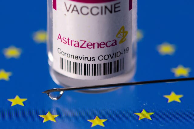 <p>File image: AstraZeneca has a deal with the EU for at least 300 million doses of Covid-19 vaccine </p>