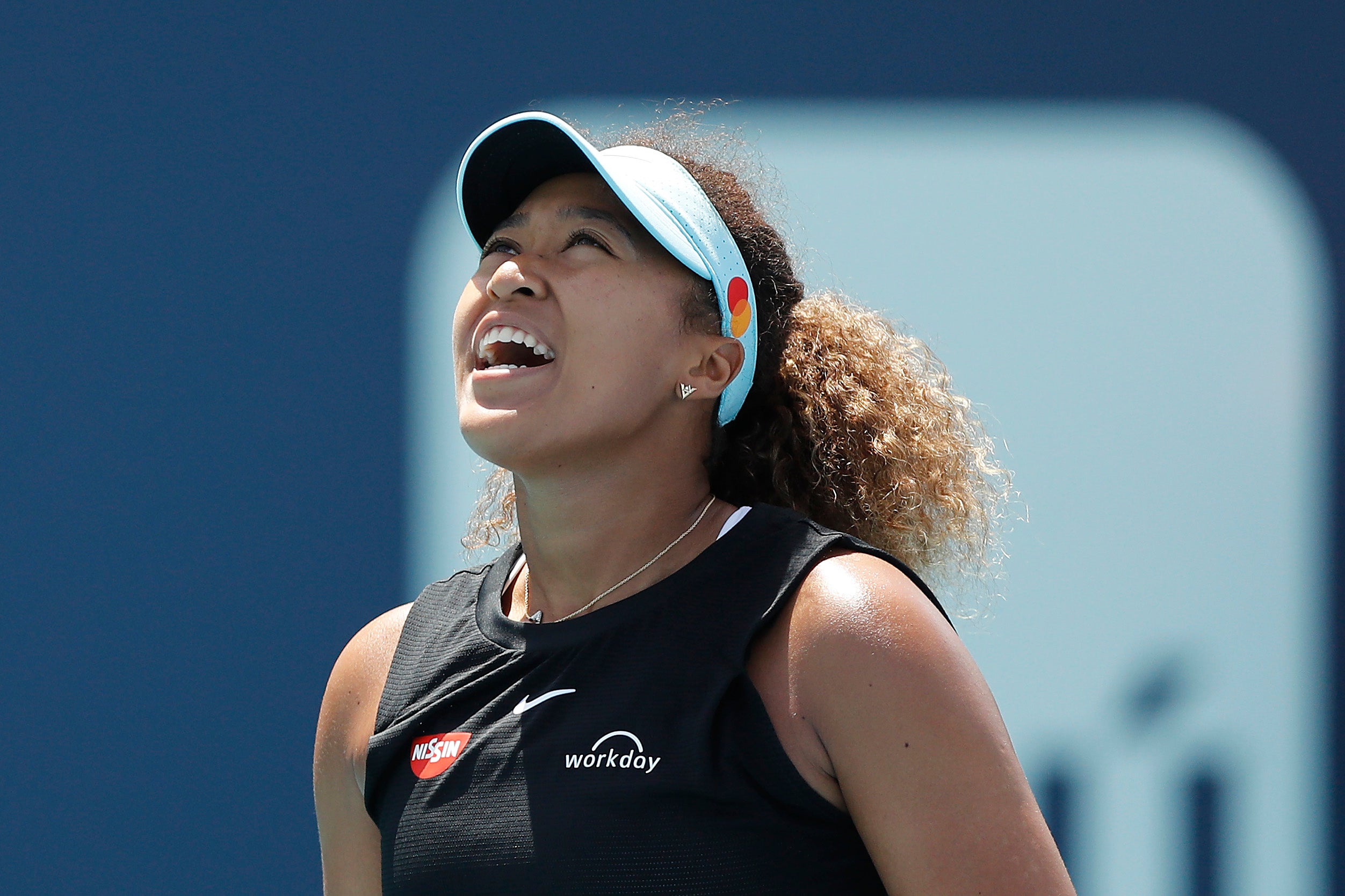 Osaka tasted defeat for the first time since February 2020