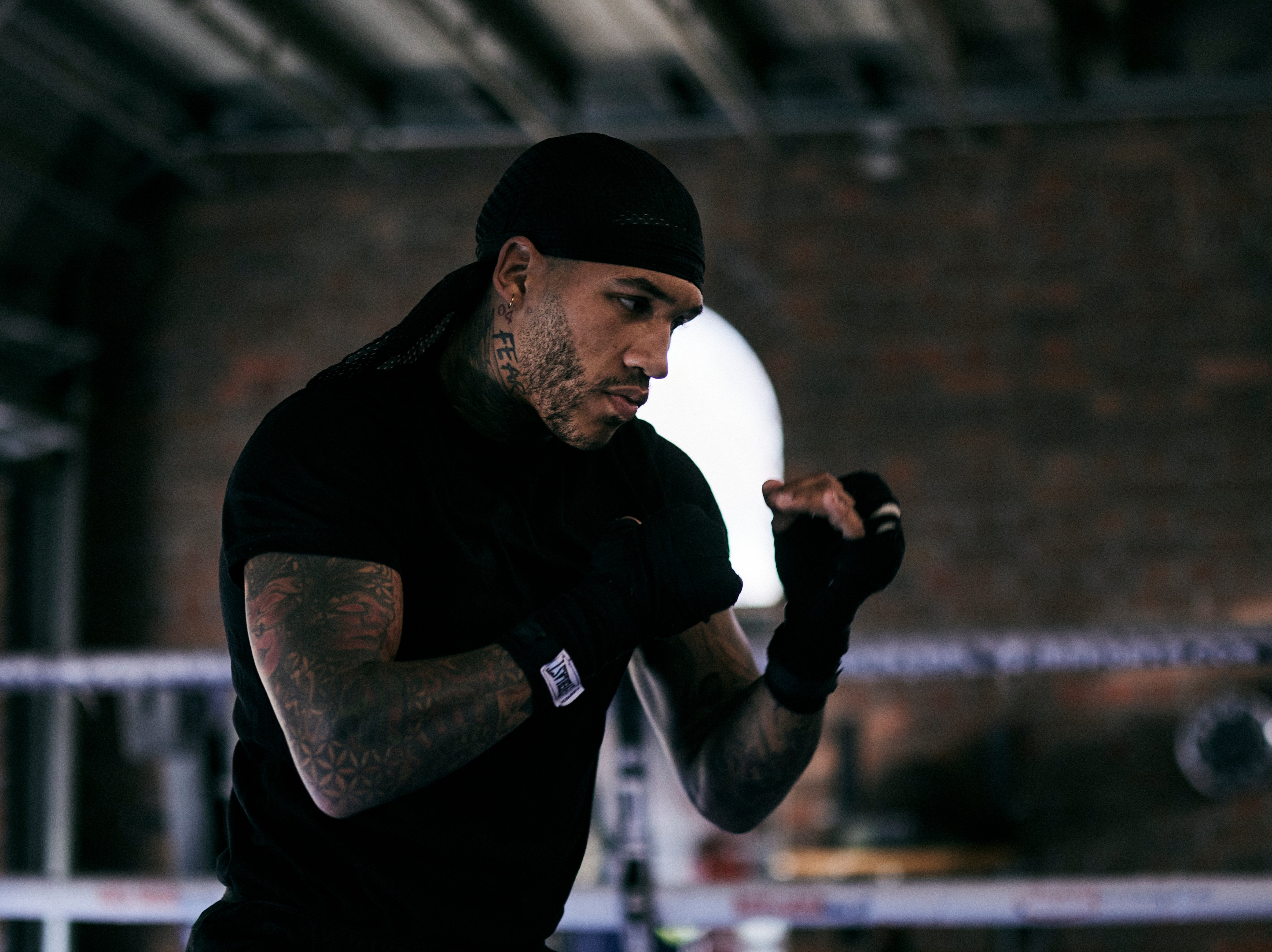 Conor Benn in training ahead of his bout with Samuel Vargas