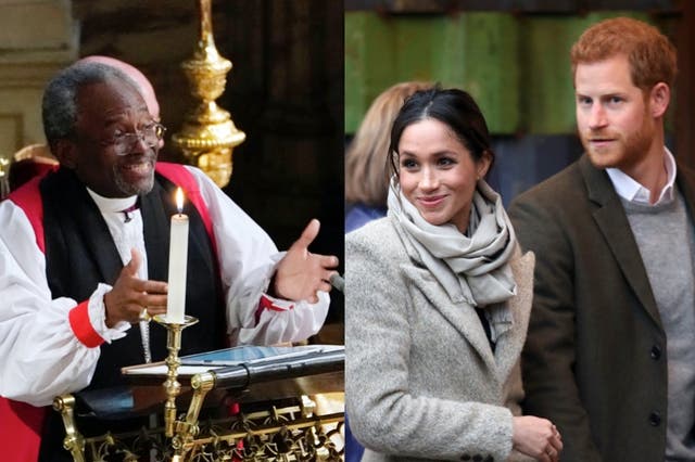 Bishop Michael Curry urges forgiveness and for people to pray for Meghan and Harry 