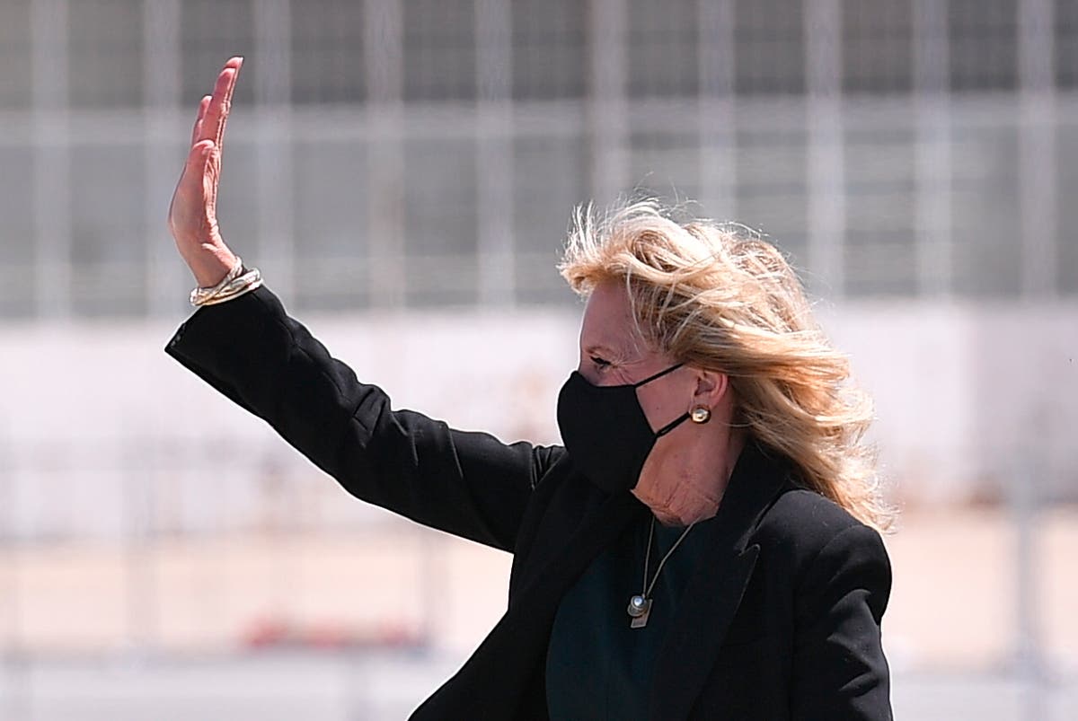 Jill Biden treats reporters to April Fools' Day prank Dove California Washington Jasmine Jill Biden