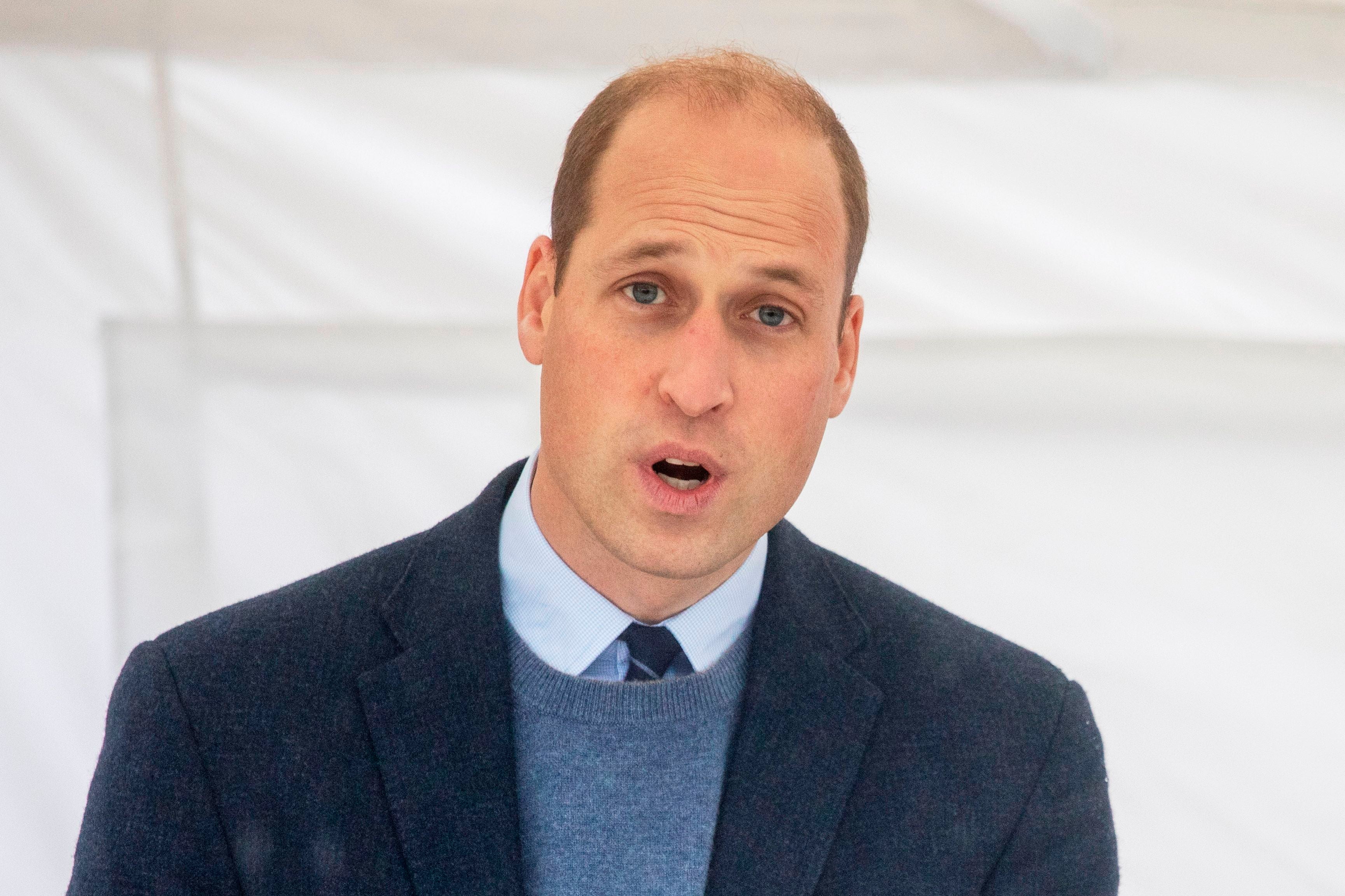 Prince William is second in line to the throne after his father, the Prince of Wales
