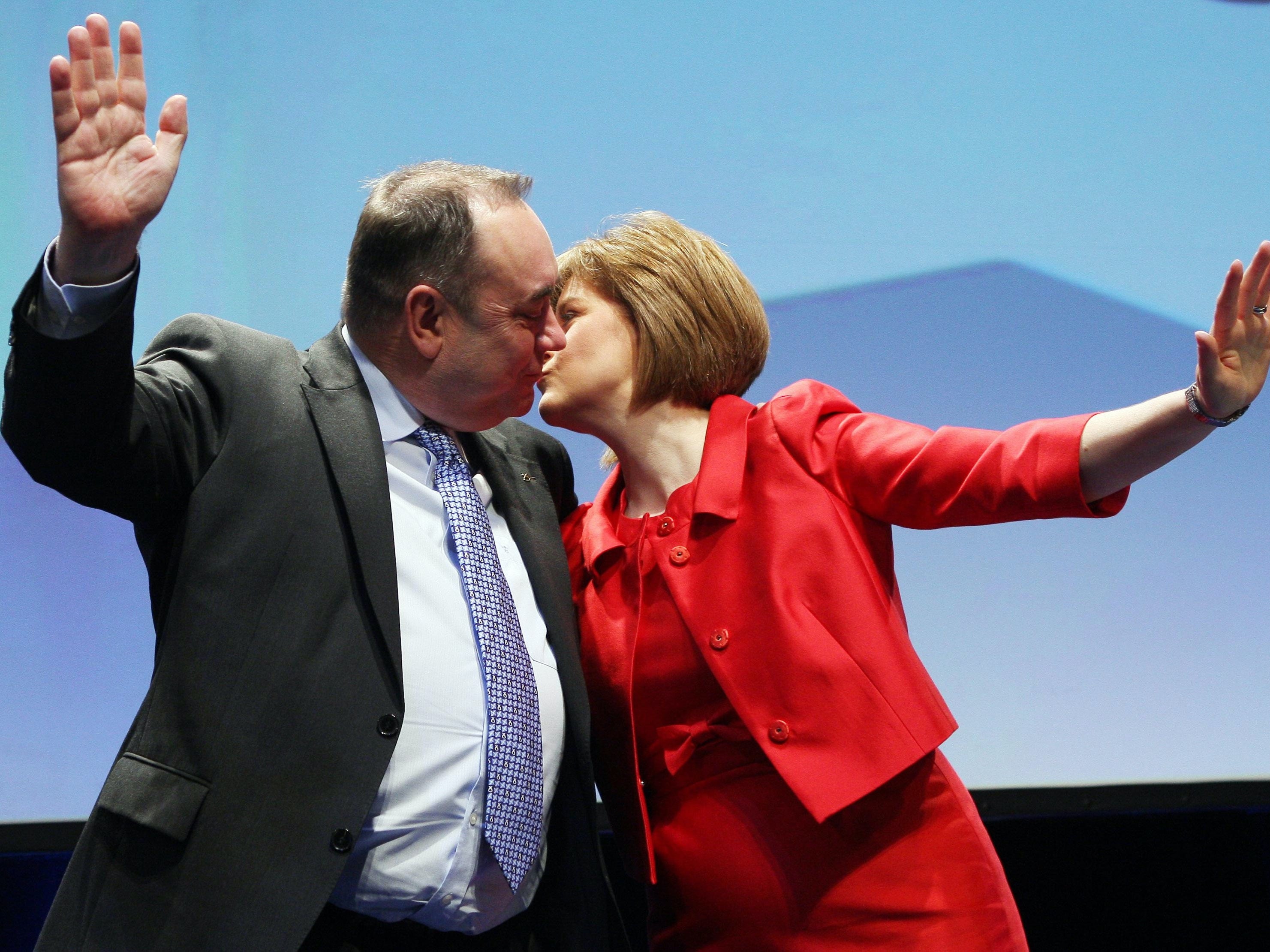 Alex Salmond and Nicola Sturgeon in 2012