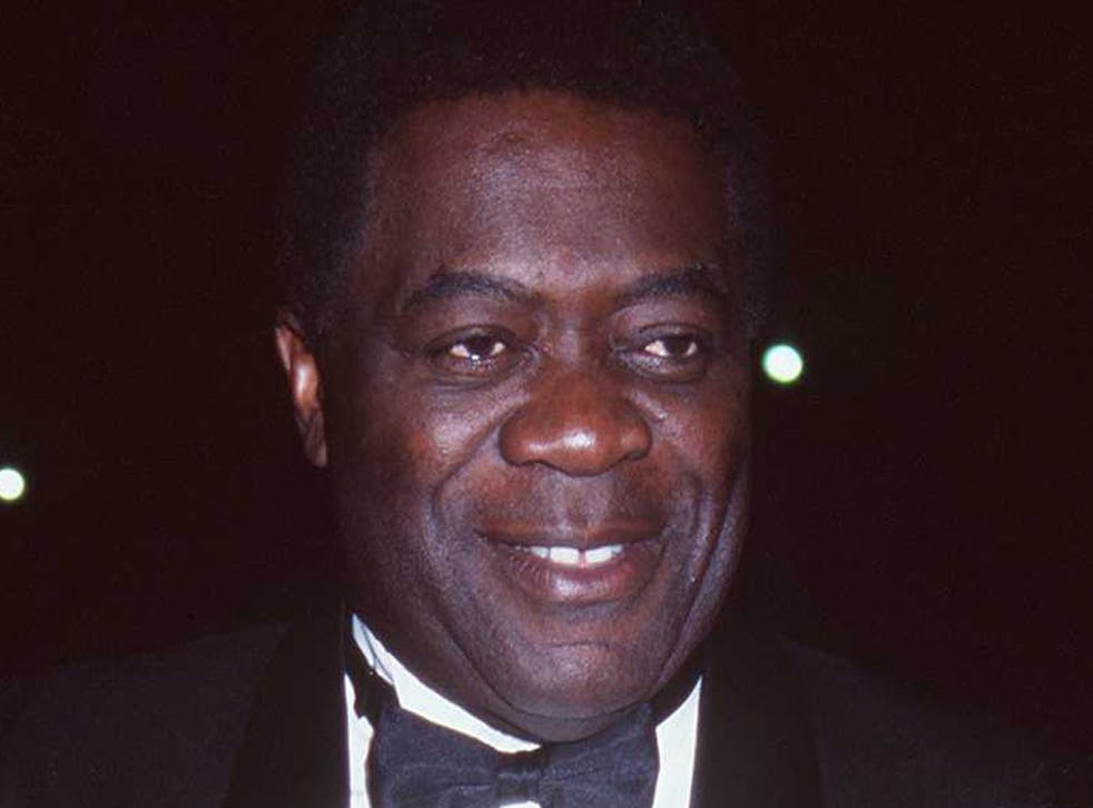 Kotto at the Black American Cinema Society awards in Los Angeles in 1997