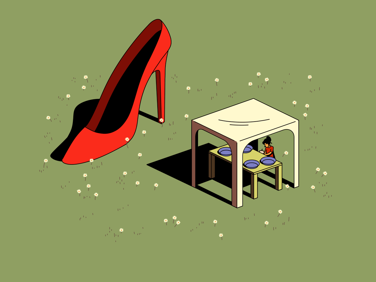 ‘Unfortunately, this weekend has called for real shoes’