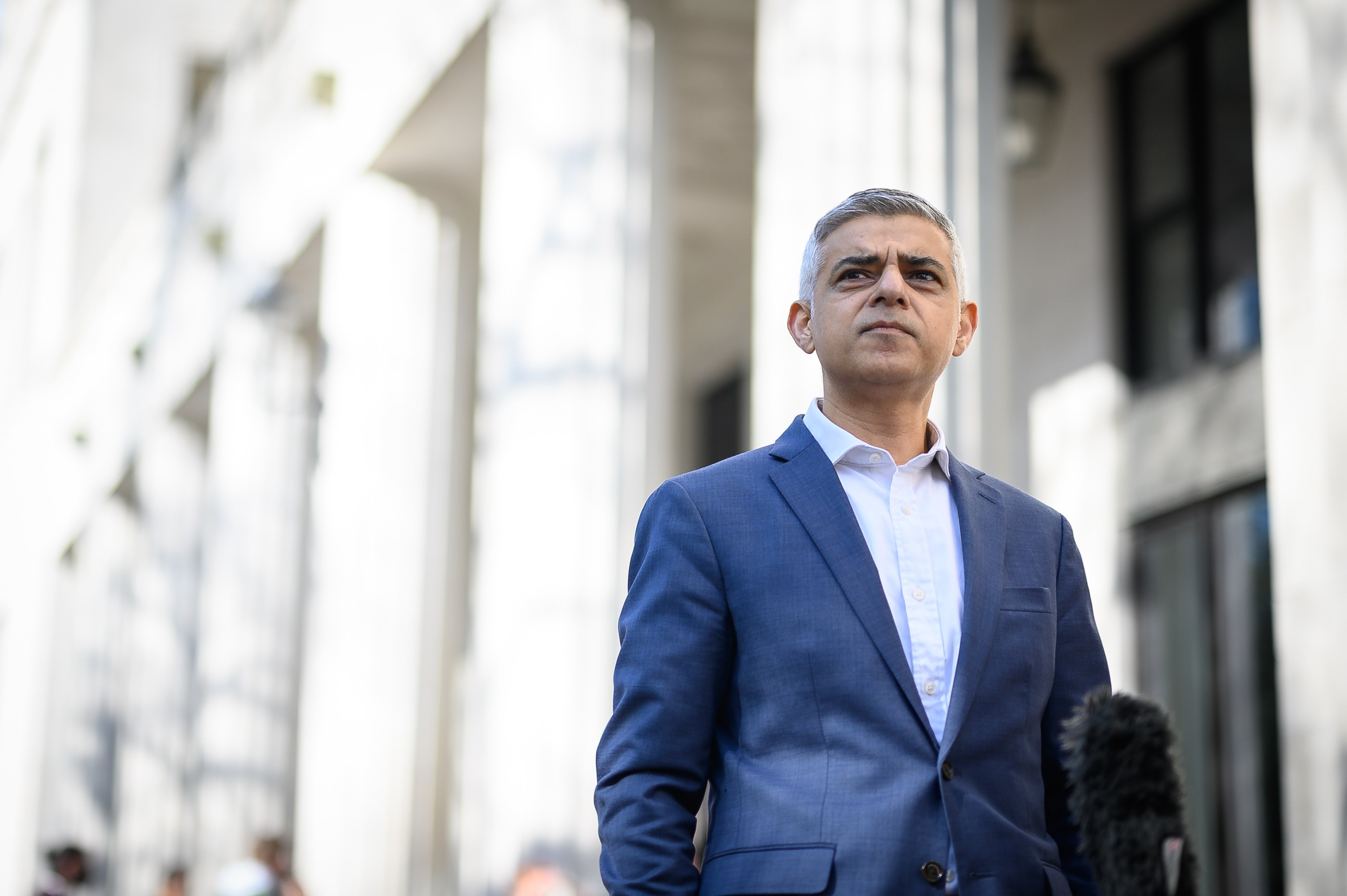 <p>Sadiq Khan pledges to use manifesto package to forge ‘a brighter future’ for London after pandemic</p>