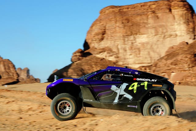 Lewis Hamilton’s X44 team take on the AlUla desert
