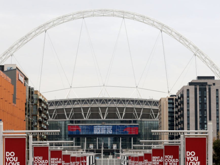 Fans will return to Wembley this month