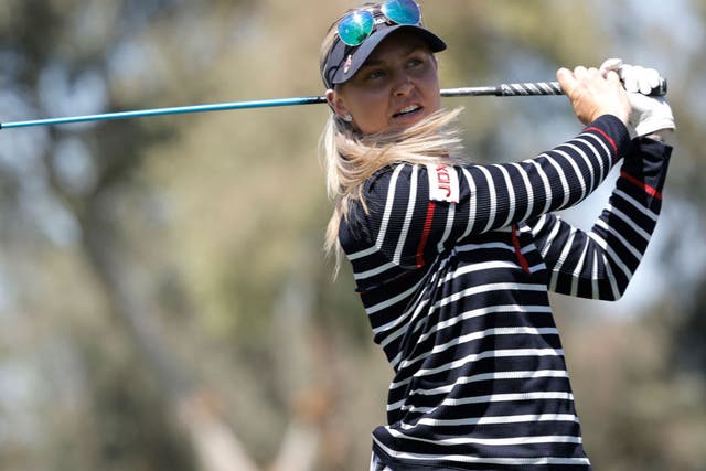 <p>Charley Hull carded a 71 in the third round</p>