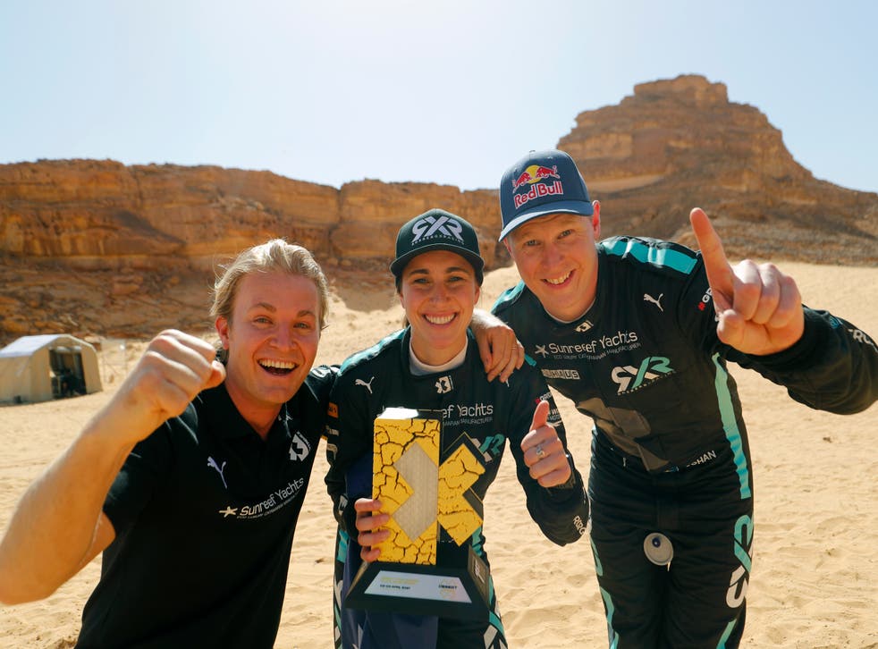 <p>Rosberg XR powered clear to victory in AlUla</p>