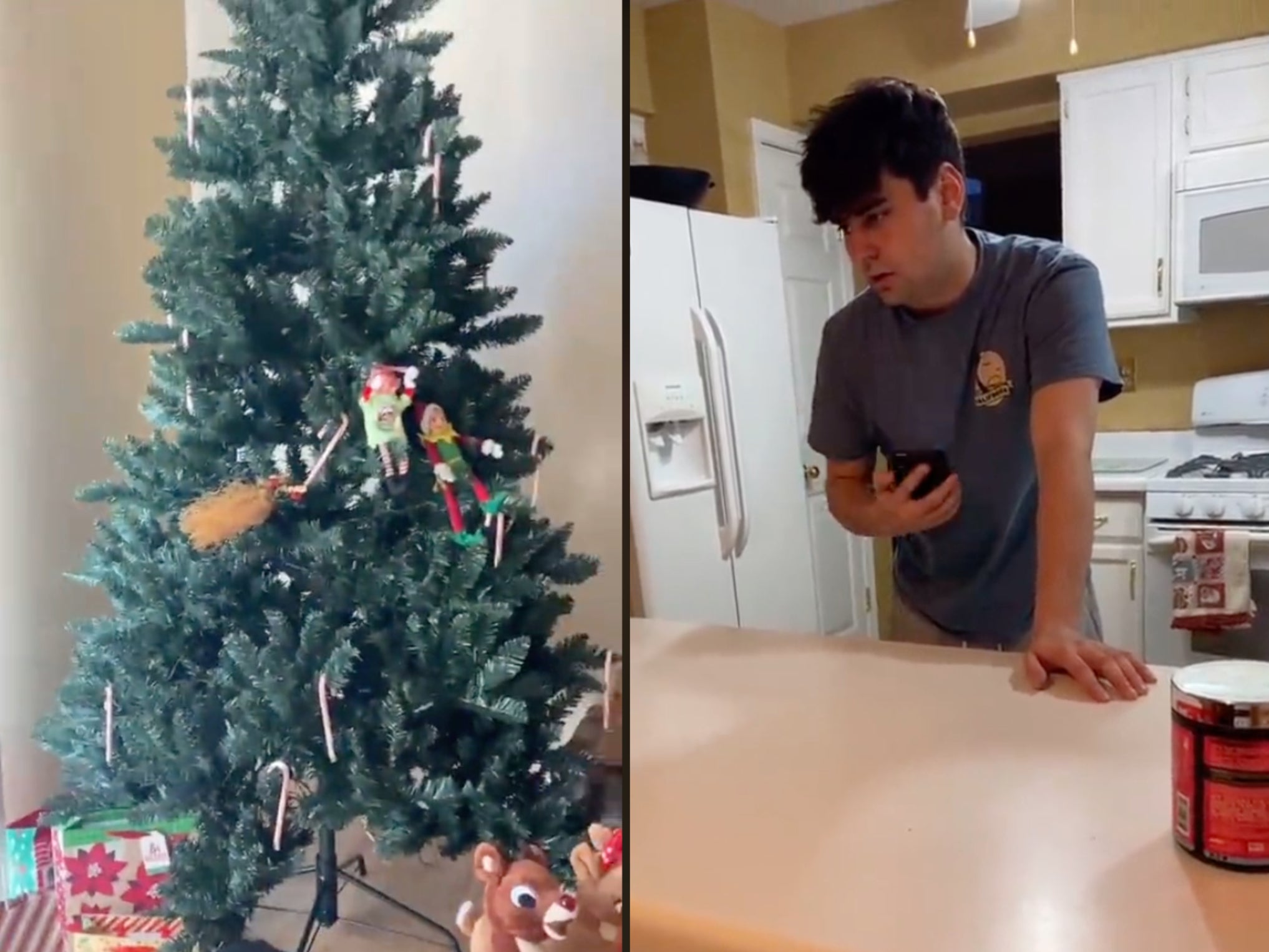 Tiktoker Tricks Fiance Into Believing It S Christmas On Easter Sunday Indy100