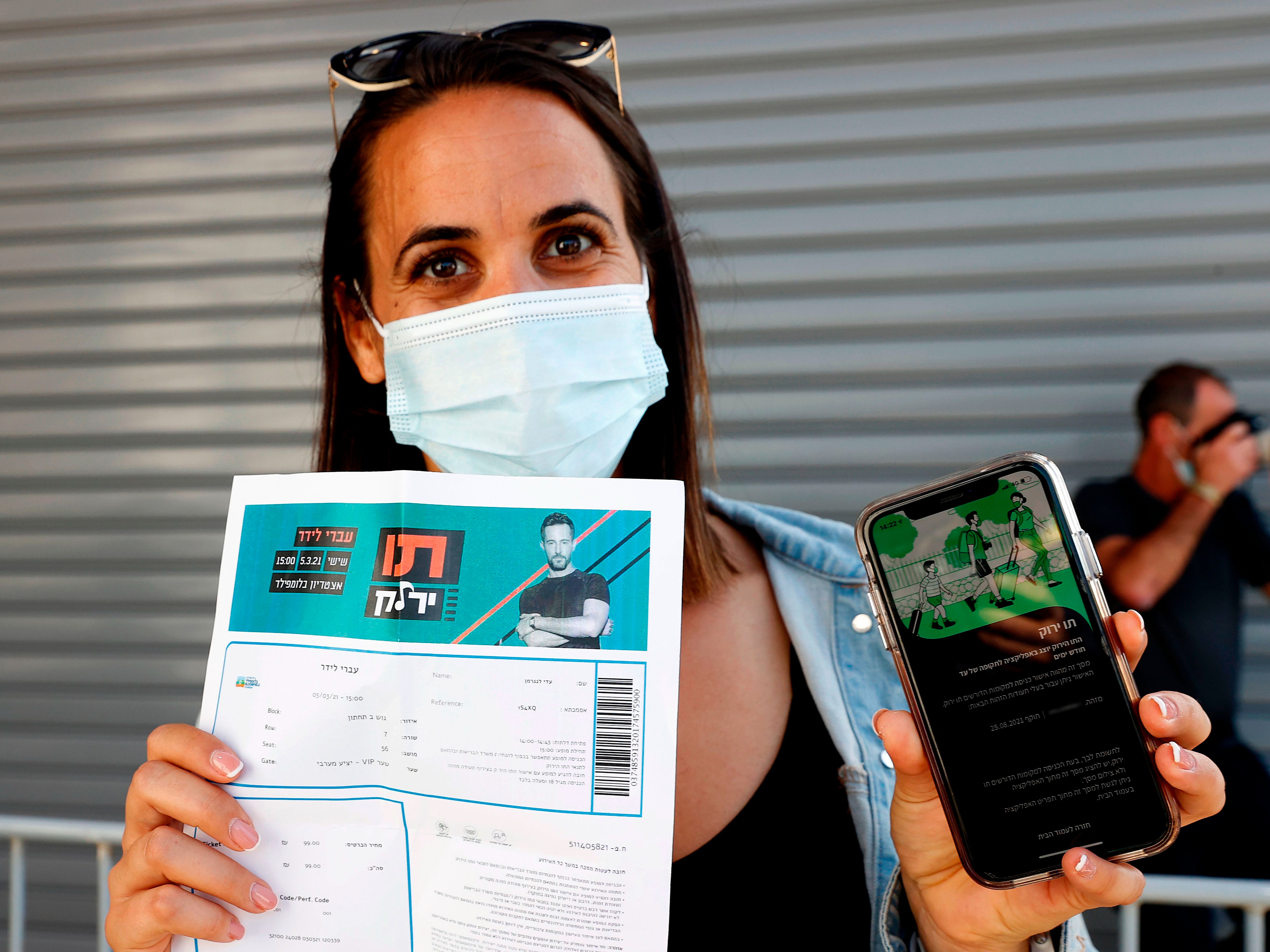 What is Israel’s green pass system and how does it work?