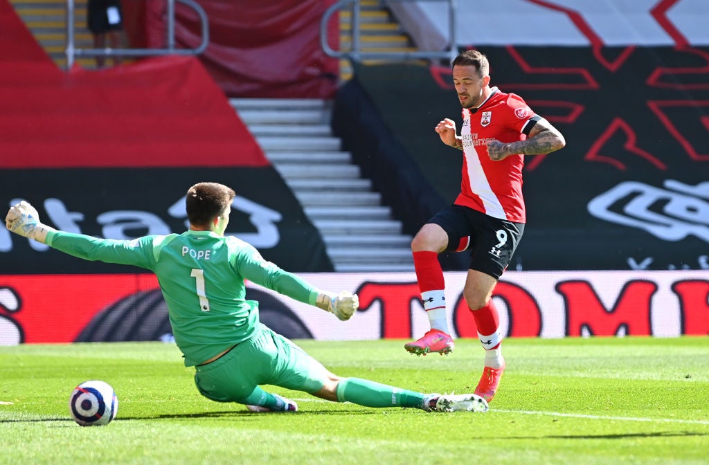 Ings netted Saints’ second against the Clarets