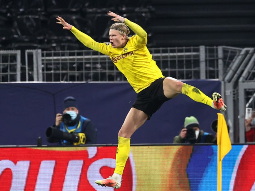 Haaland has been in fine form for Dortmund