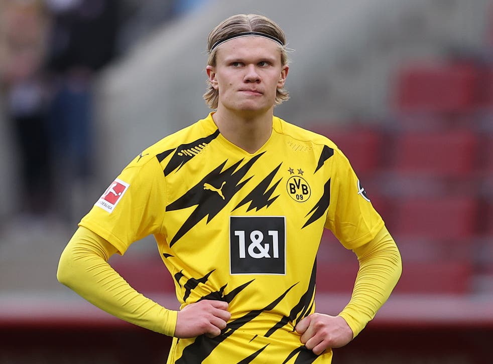Dortmund striker Erling Haaland