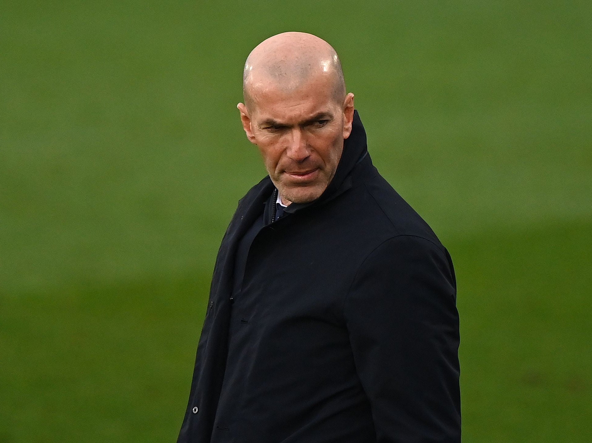 Real Madrid manager Zinedine Zidane