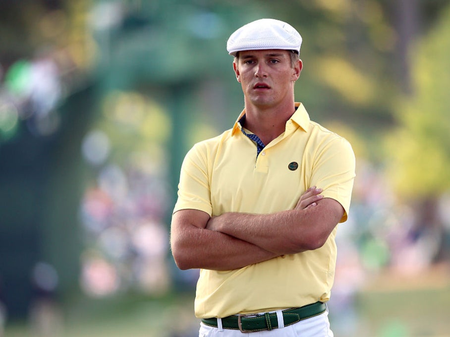 Bryson DeChambeau competes at The Masters as an amateur in 2016