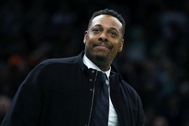 <p>Paul Pierce was arrested Tuesday night</p>
