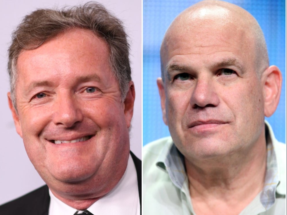 <p>David Simon calls Piers Morgan an ‘empty parasite’ and ‘talking head sewage’ in Twitter spat</p>