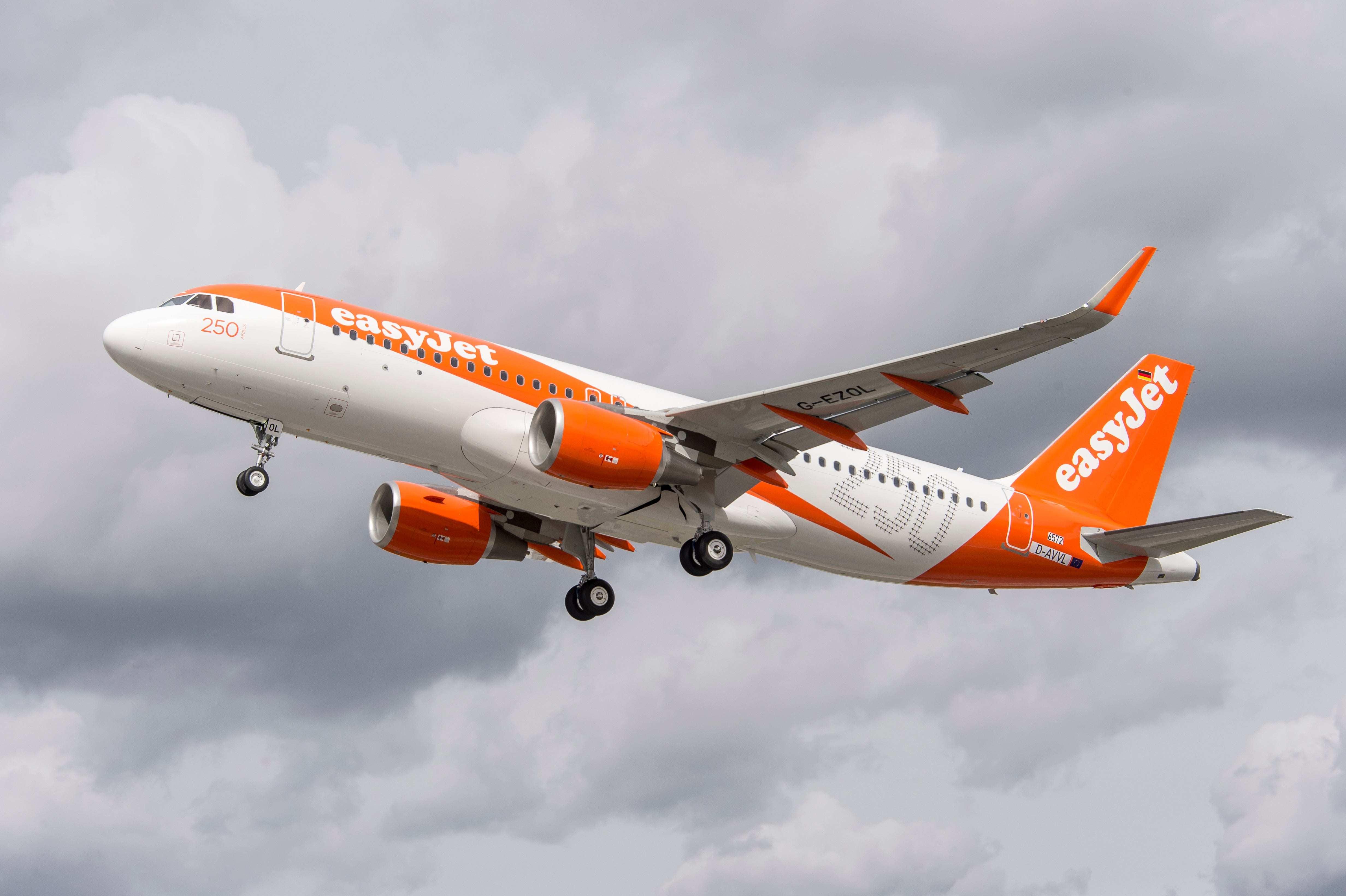 Going places? easyJet Airbus A320