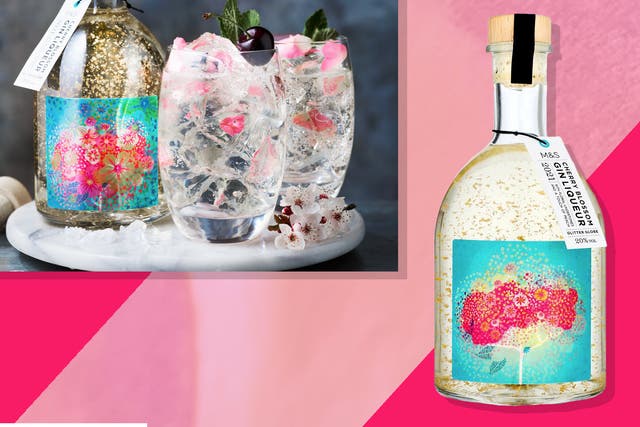 <p>The drink, which contains edible gold leaf, is inspired by cherry blossom trees</p>