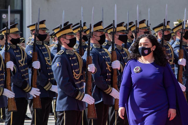 Kosovo President Ceremony