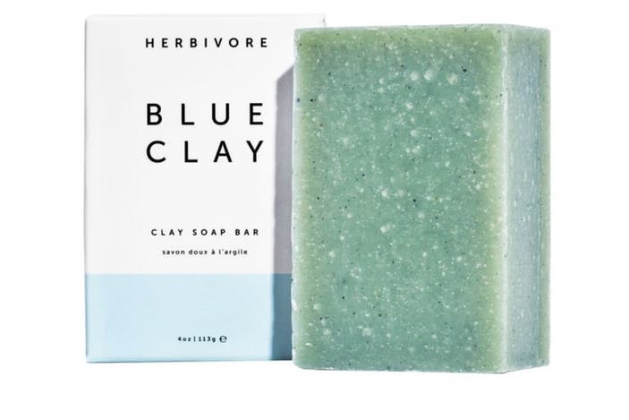 Herbivore blue clay cleansing bar soap indybest