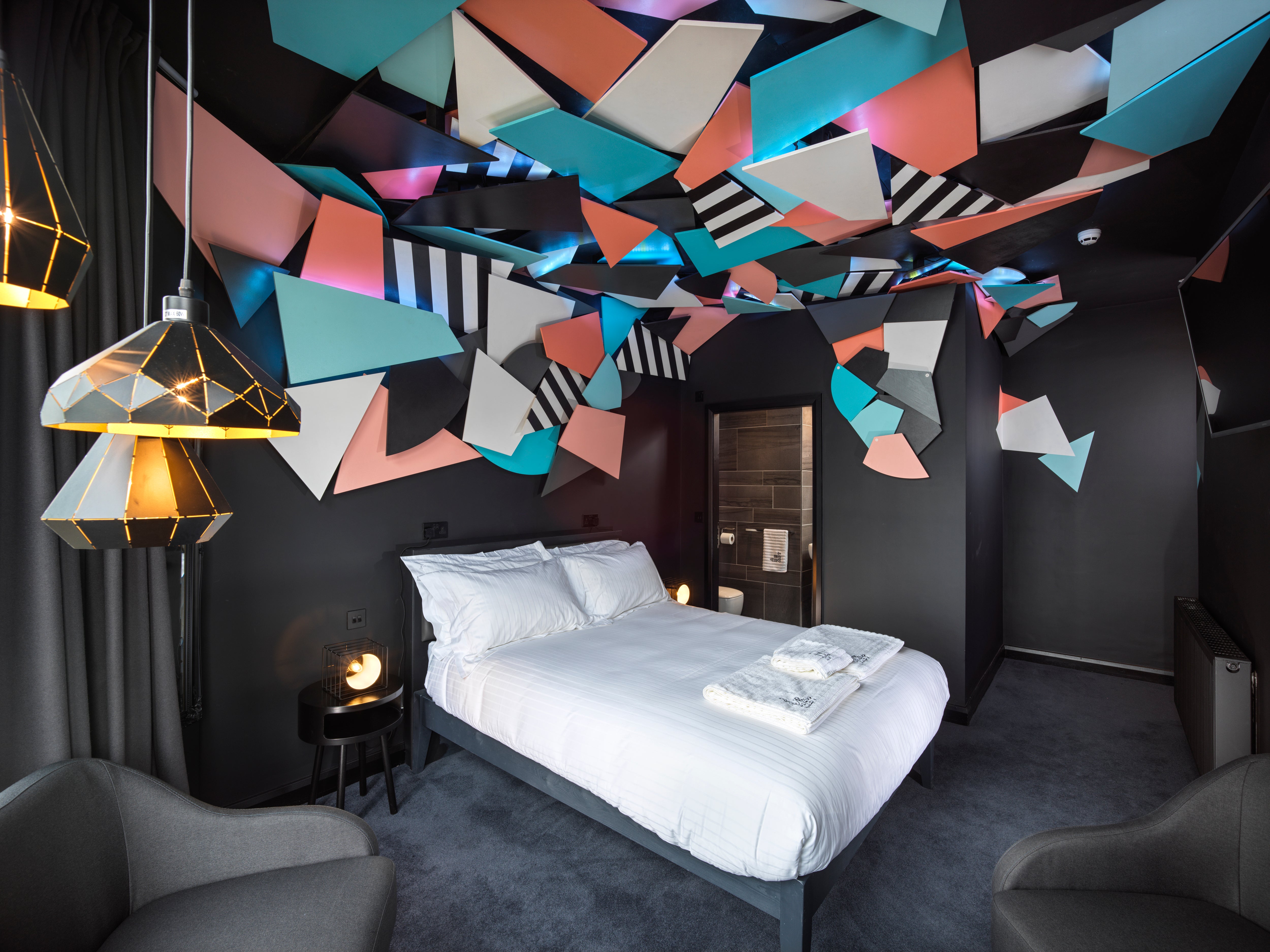 Each room at this classic Victorian hotel has been transformed by an artist