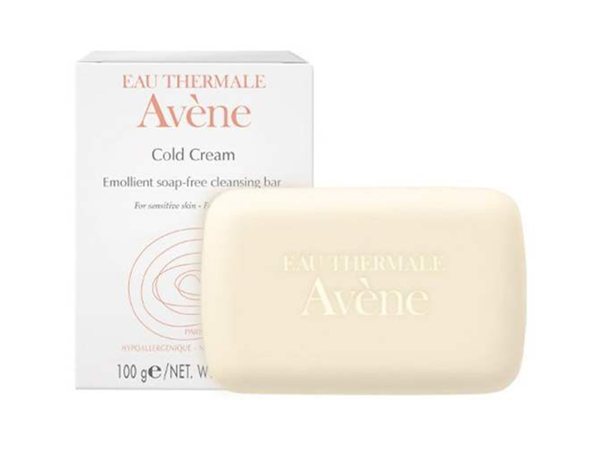 Eau Thermale Avène ultra-rich cleansing bar with cold cream  indybest.jpg