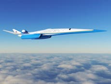 Images revealed of supersonic jet that could be the next Air Force One
