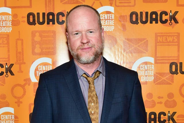 Joss Whedon at an event on 28 October 2018 in Culver City, California