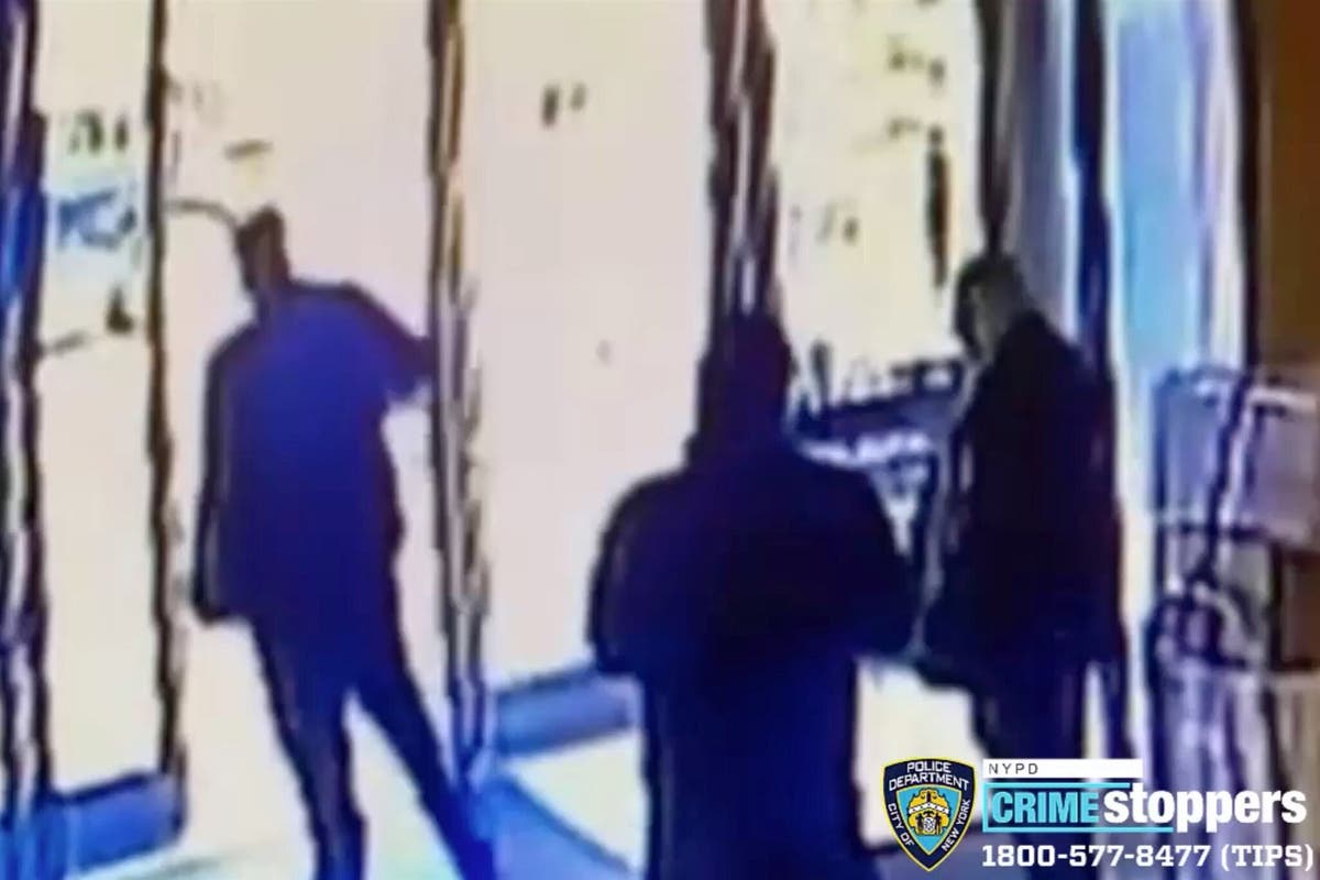 New York doormen fired after video shows them shutting door on Asian hate crime