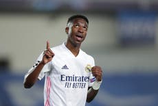 Vinicius Junior exposes Liverpool errors to put Real Madrid in control of Champions League quarter-final