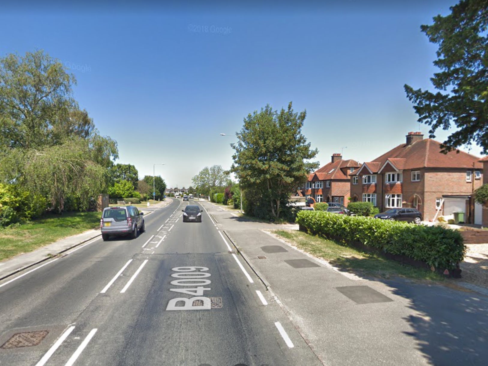A Google Maps image of Aylesbury Road, Wendover.