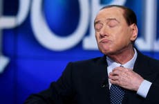 Italian prime minister Silvio Berlusconi taken back into hospital after contracting Covid last year
